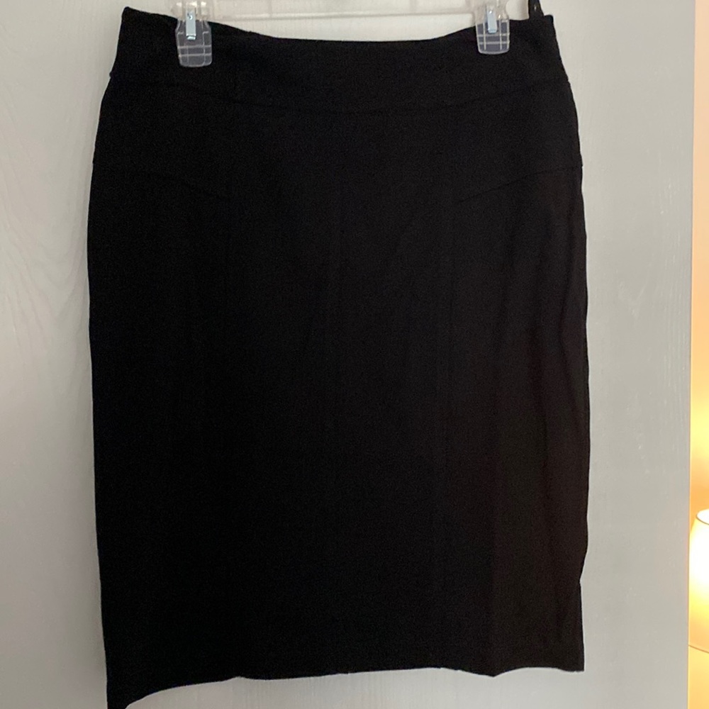 Chicos black pencil skirt